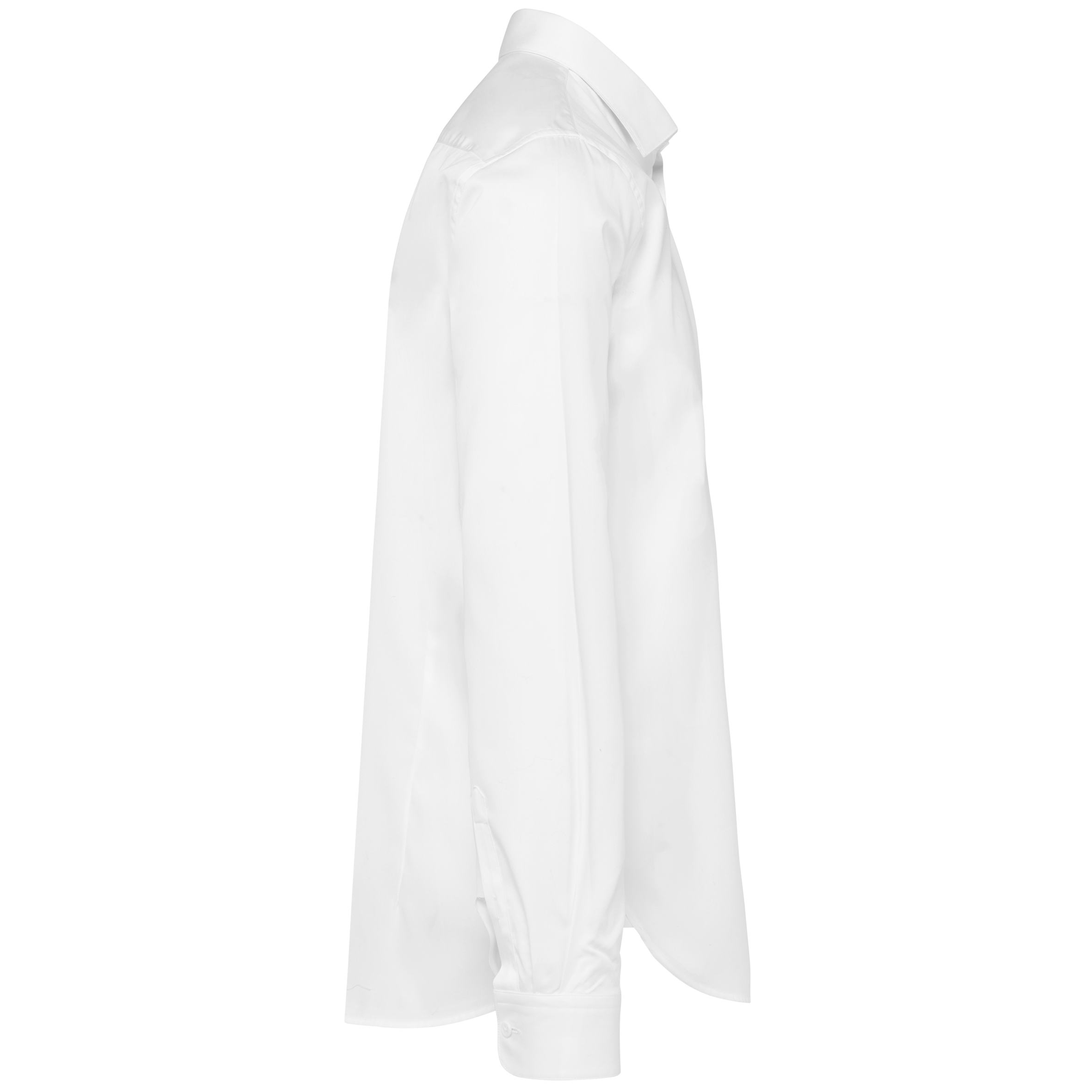 Camisa popelina manga larga hombre