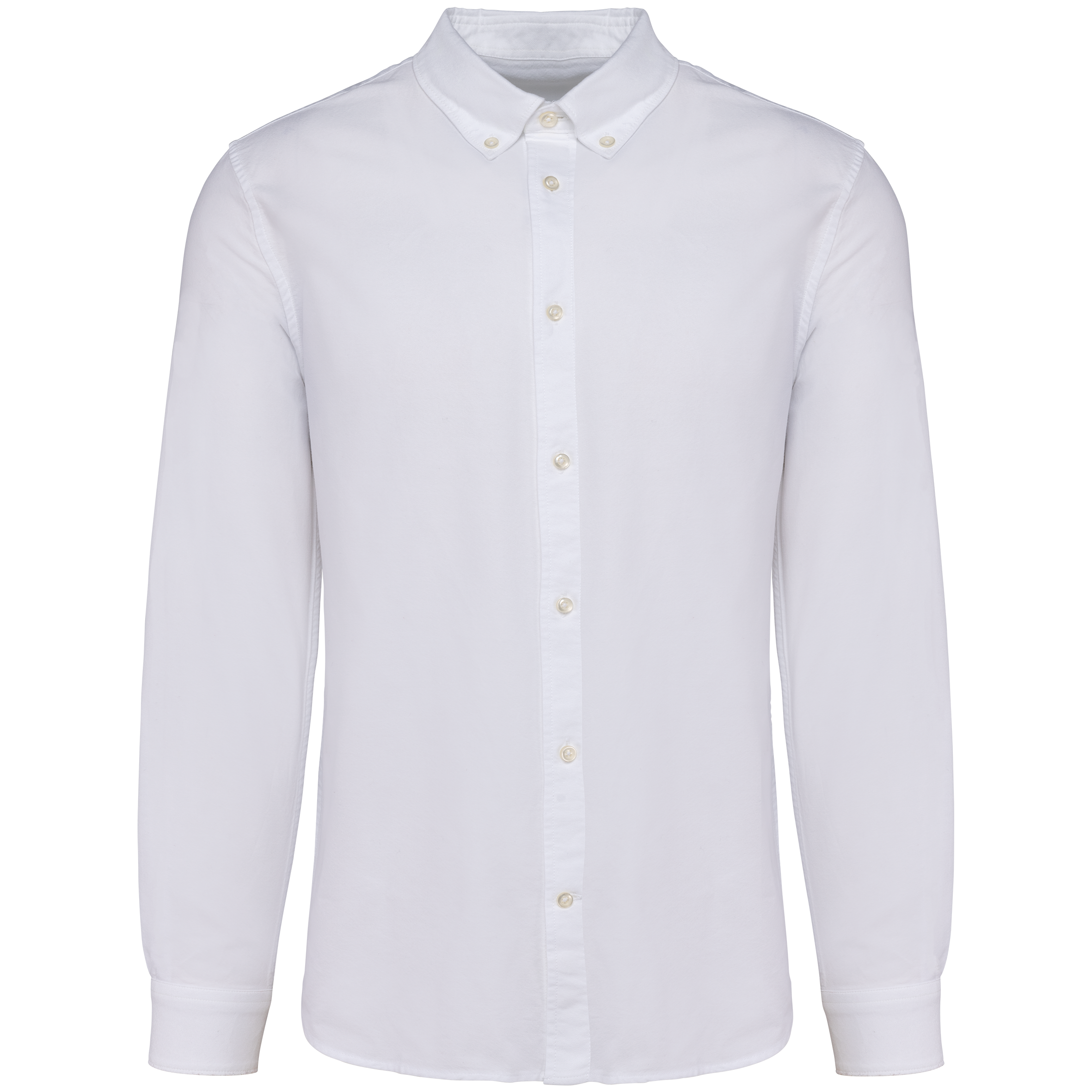 Camisa Oxford manga larga hombre