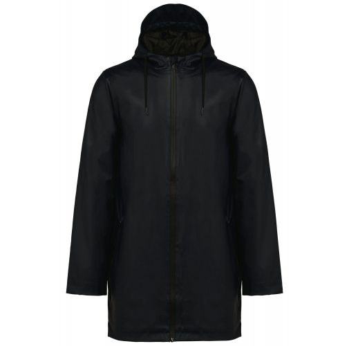 black Chubasquero unisex
