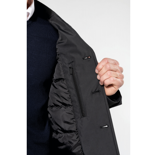 Gabardina estructurada hombre