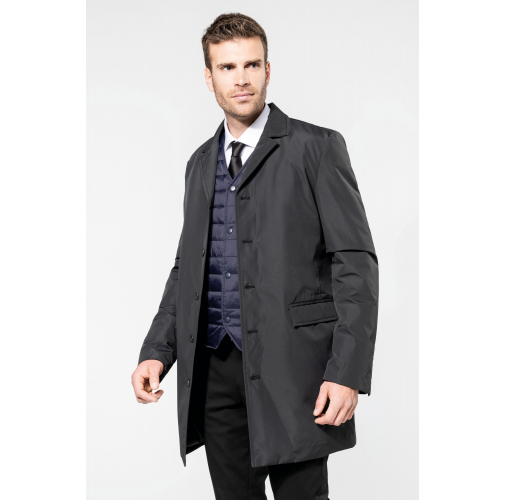 Gabardina estructurada hombre