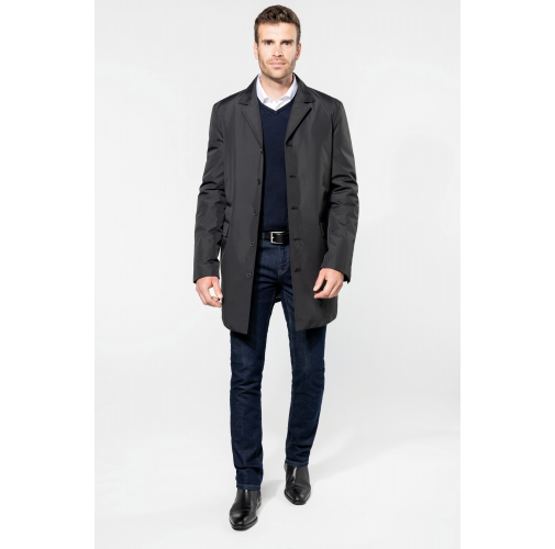 Gabardina estructurada hombre