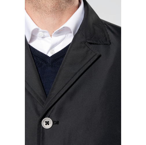 Gabardina estructurada hombre