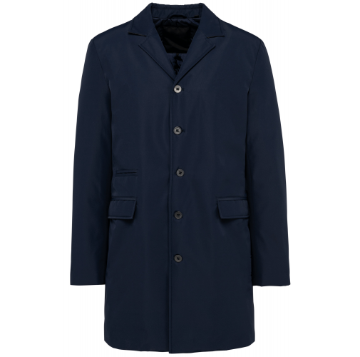 deep navy Gabardina estructurada hombre