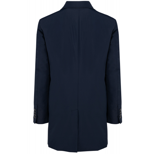 deep navy Gabardina estructurada hombre