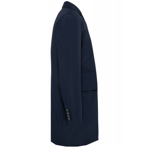 deep navy Gabardina estructurada hombre