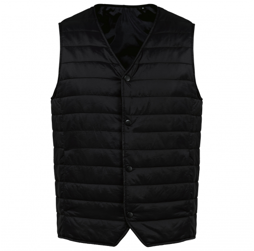 black Chaleco ligero hombre