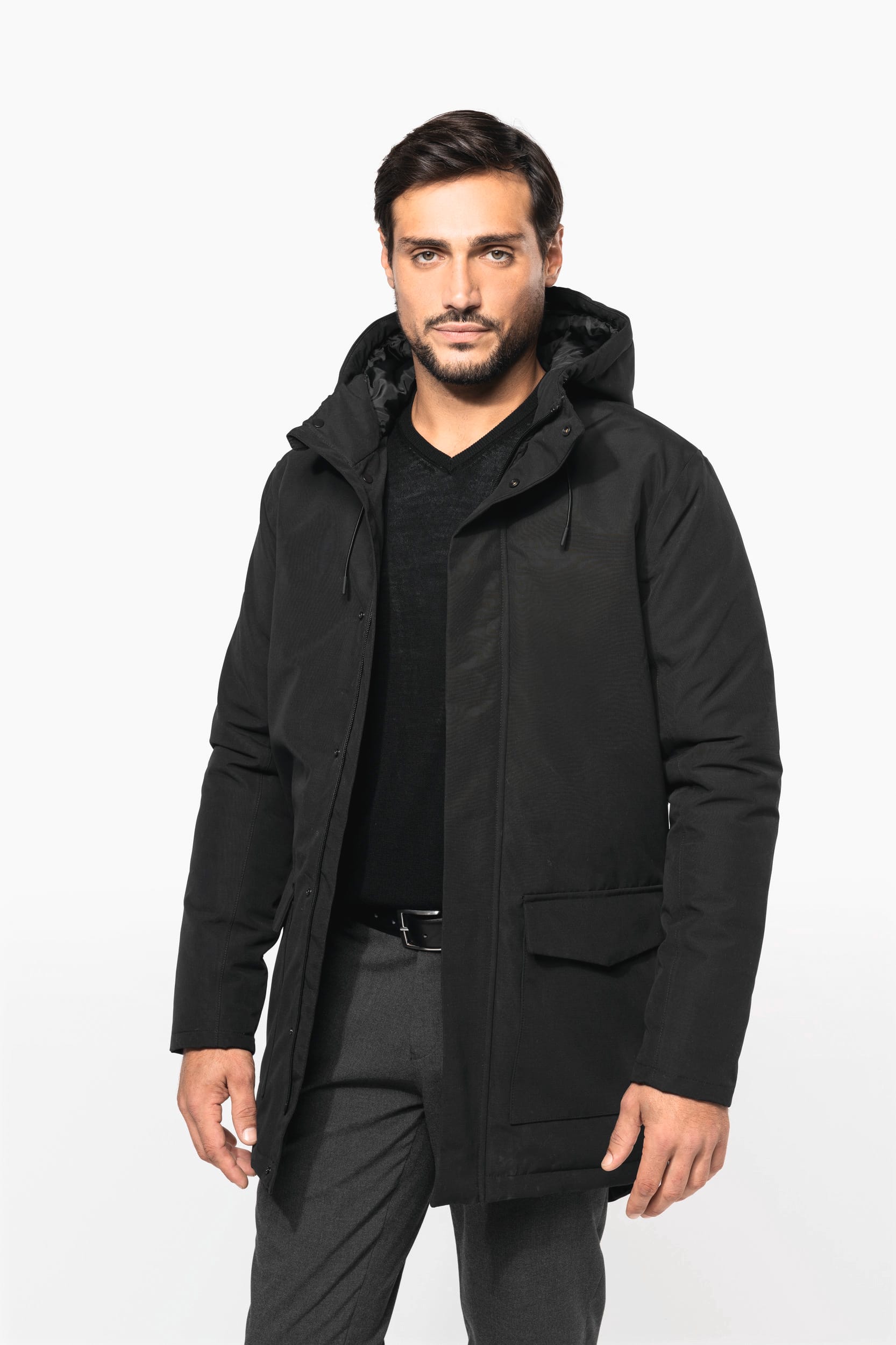 Parka impermeable hombre