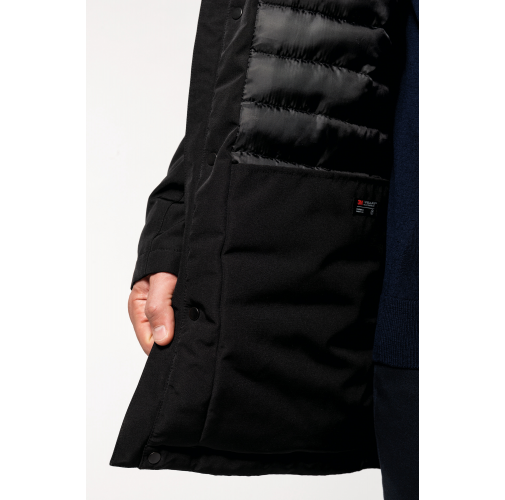 Parka impermeable hombre