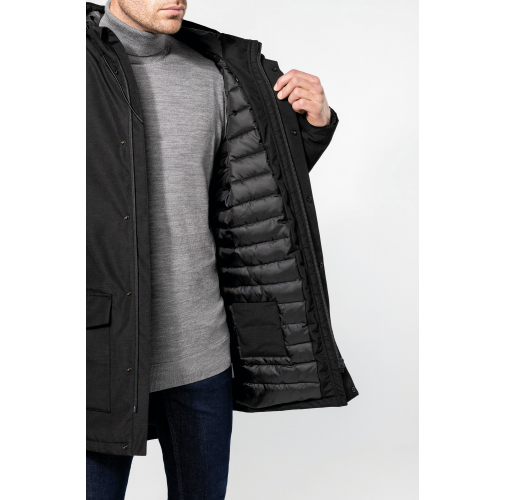 Parka impermeable hombre