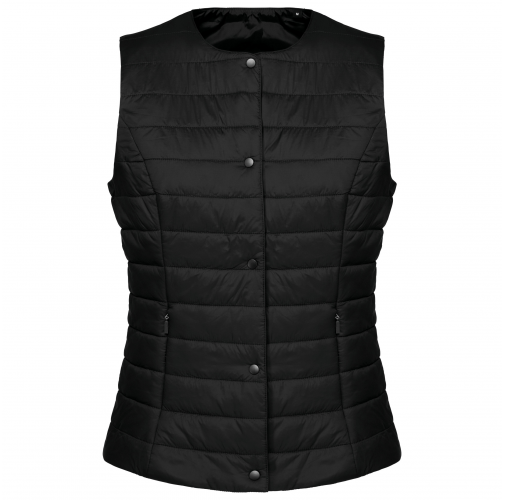 black Chaleco ligero mujer