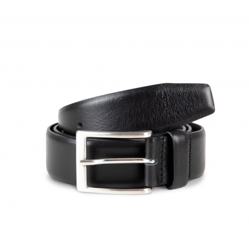 black Cinturón de cuero hombre