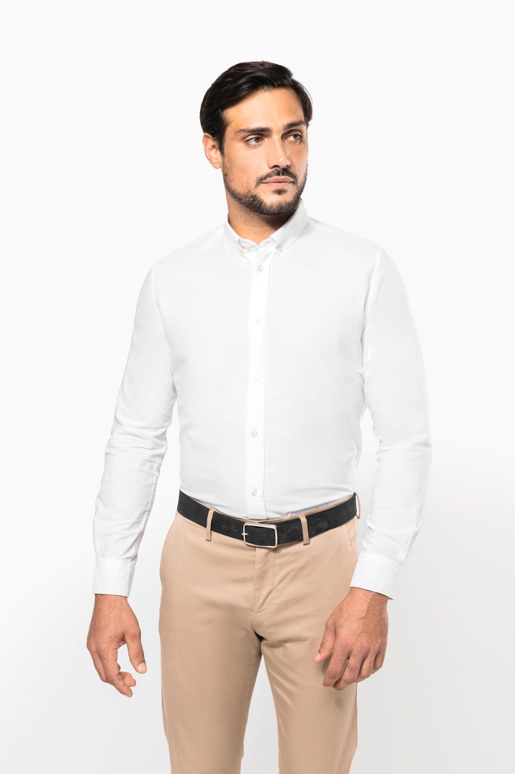 CINTURÓN CUERO ATERCIOPELADO HOMBRE