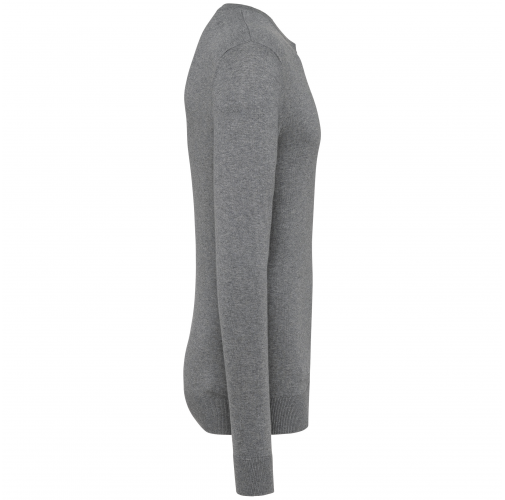 grey heather Jersey Supima® cuello redondo hombre