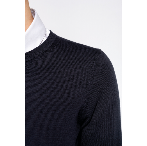 Jersey Supima® cuello redondo mujer