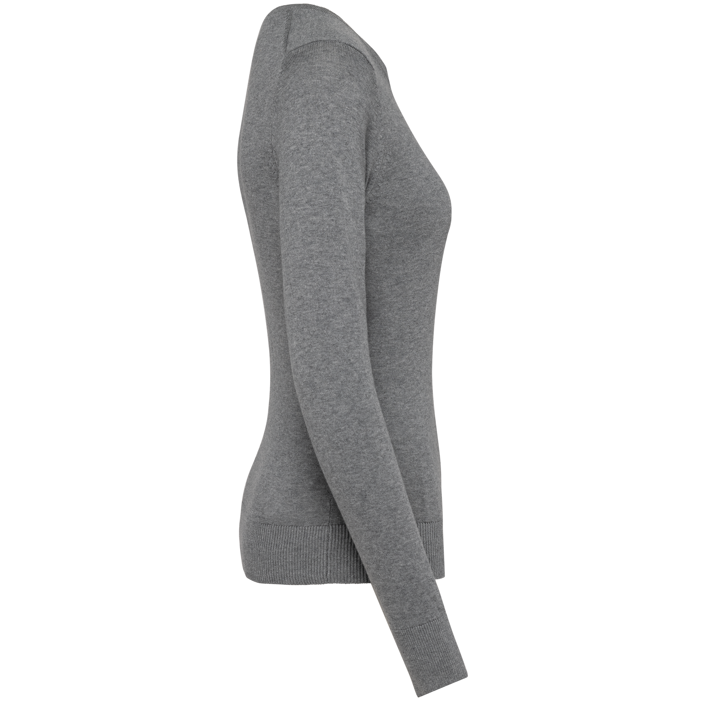 black Jersey Supima® cuello redondo mujer