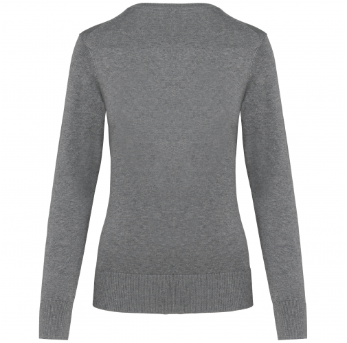 grey heather Jersey Supima® cuello redondo mujer