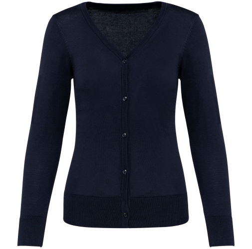 deep navy Cahqueta de punto Supima®
