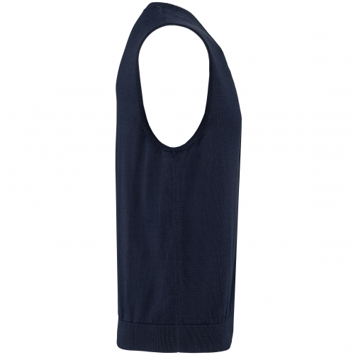 deep navy Chaleco Supima® hombre
