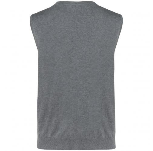 grey heather Chaleco Supima® hombre