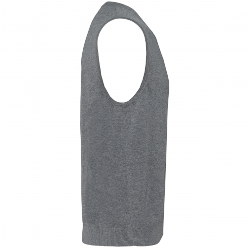 grey heather Chaleco Supima® hombre