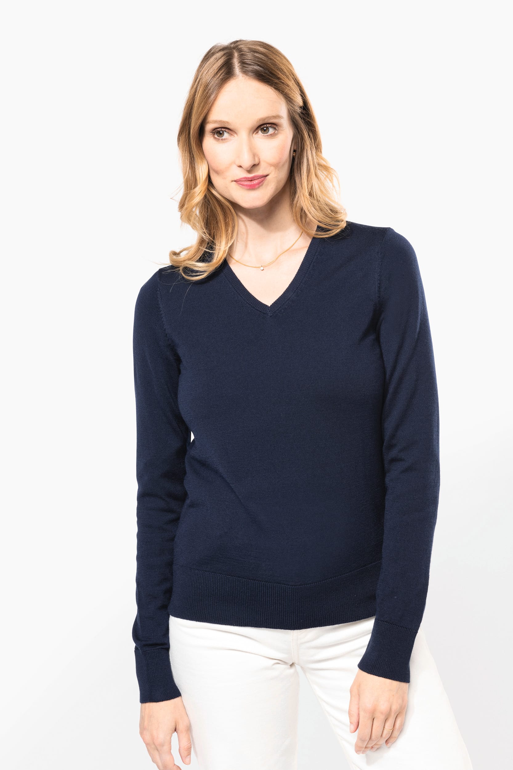 JERSEY LANA MERINA CUELLO DE PICO MUJER