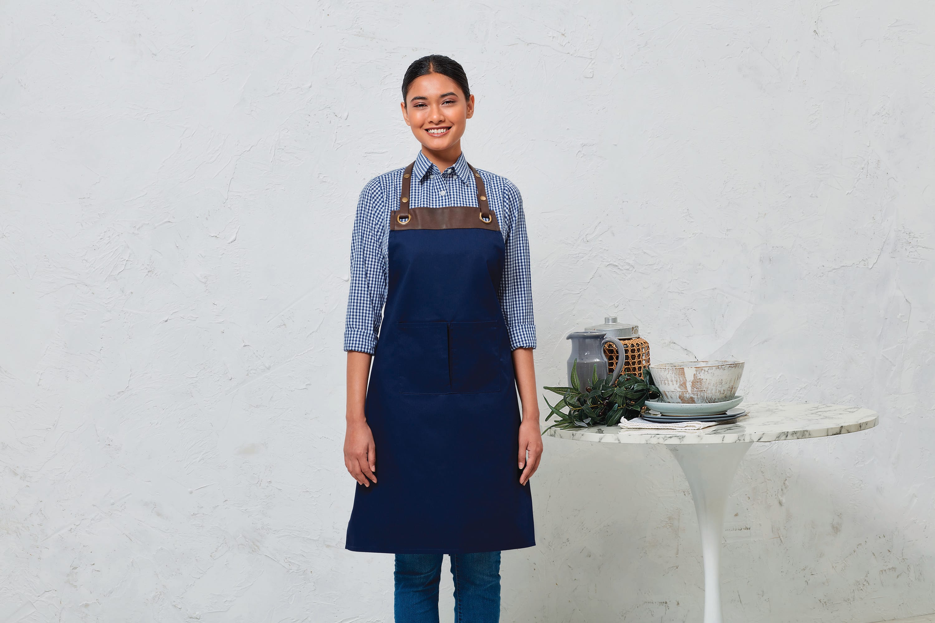 DELANTAL TIPO PETO ESPRESSO