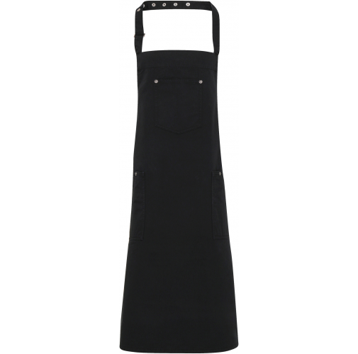 black Delantal