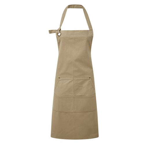 khaki Delantal