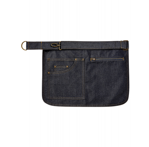 indigo denim Delantal