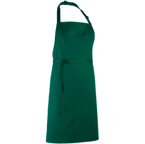 bottle green Delantal