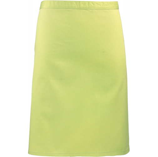 lime Delantal de cintura medio largo