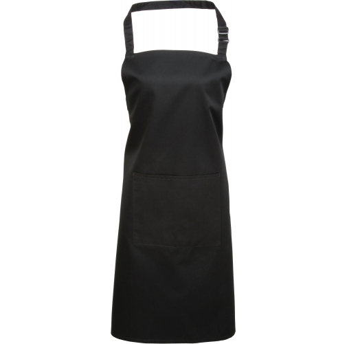 black Delantal