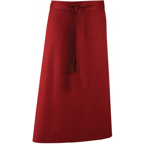burgundy Delantal