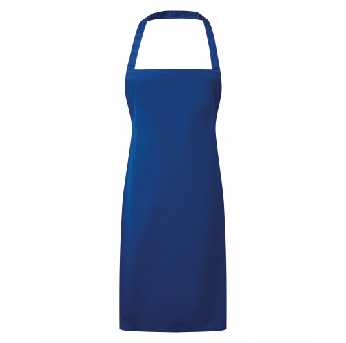 royal blue Delantal