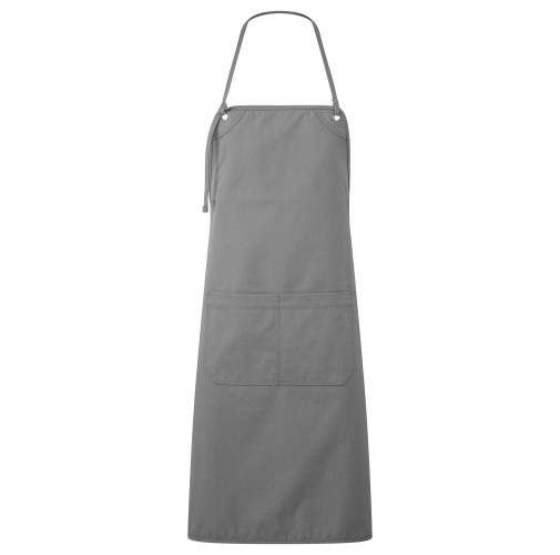 dark grey Delantal de doble bolsillo Artisan's Choice