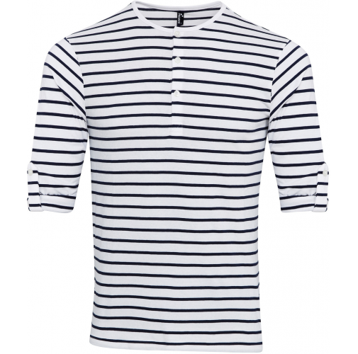 white / navy Camiseta