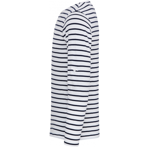 white / navy Camiseta