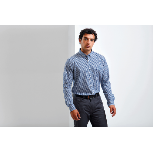 Camisa Vichy con cuadros grandes