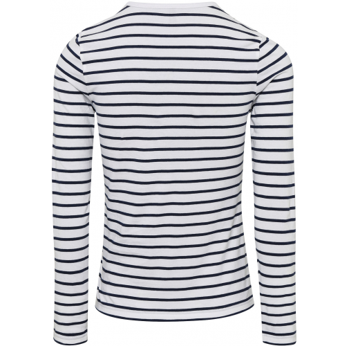 white / navy Camiseta