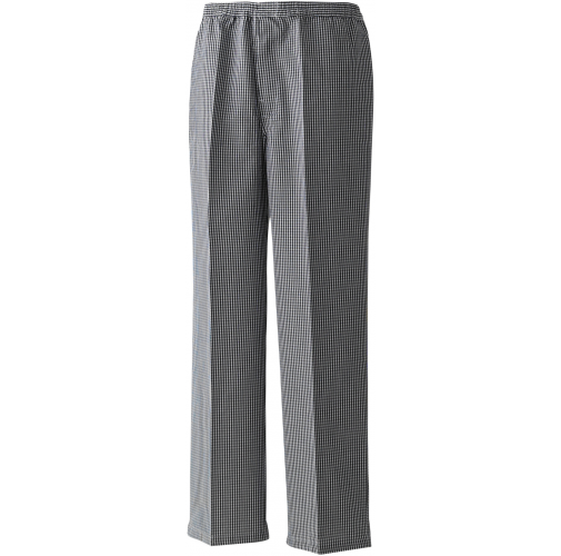 black / white Pantalón de cocina