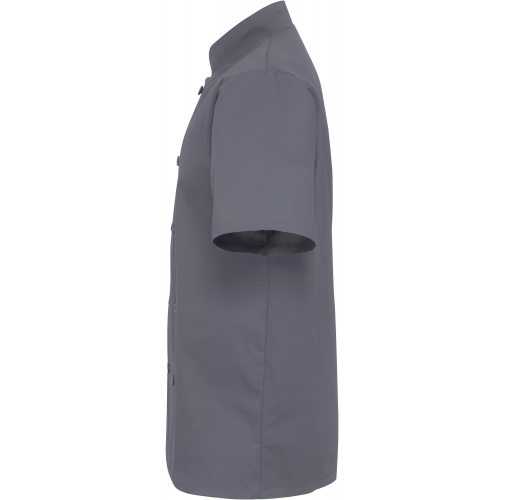 steel Chaqueta de cocina manga corta