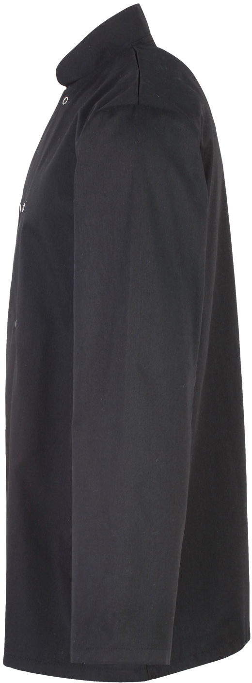 Chaqueta de cocina botones a presión manga larga