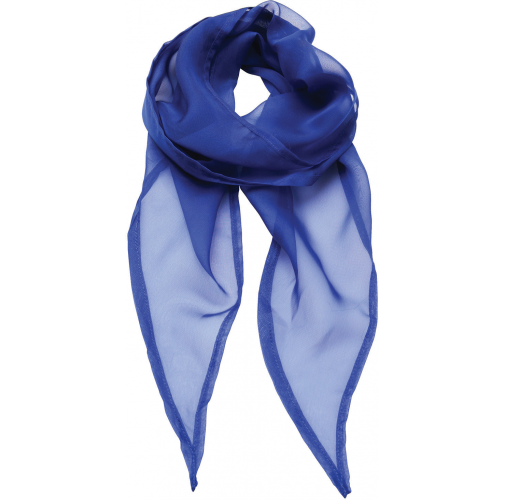 royal blue Pañuelo de muselina