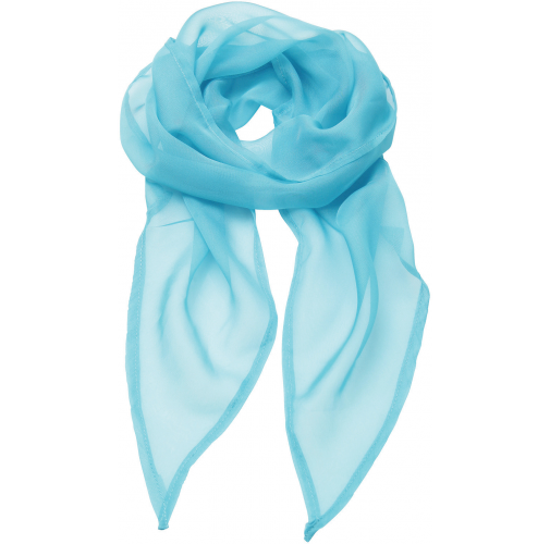 turquoise Pañuelo de muselina