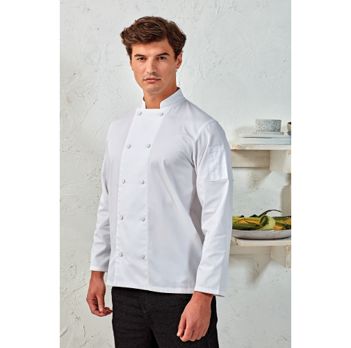 CHAQUETA DE CHEF MANGA LARGA COOLCHECKER®