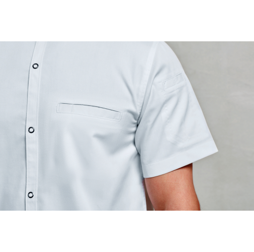Chaqueta de chef cocinero manga corta