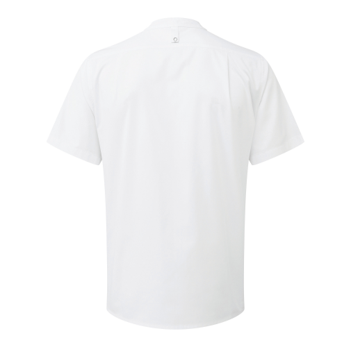 white Chaqueta de chef cocinero manga corta