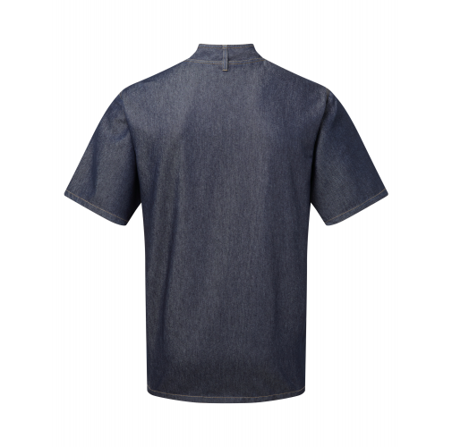 indigo denim Chaqueta de chef