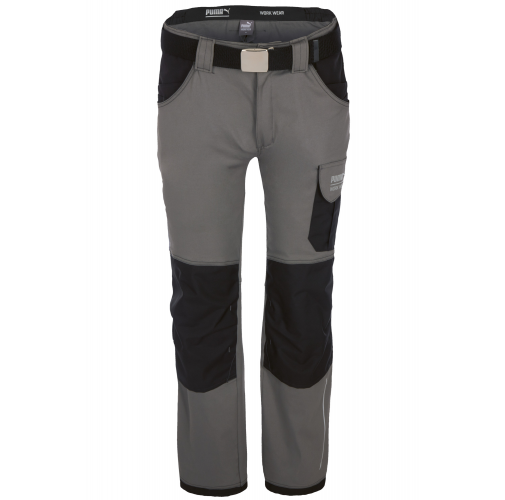 grey / black Pantalón de trabajo hombre